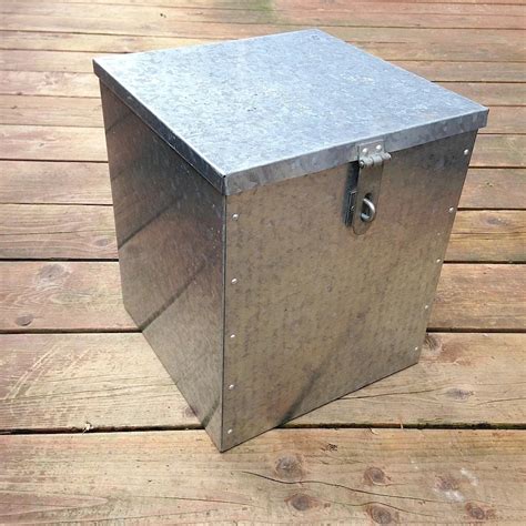 boxes 50 50cm galvanized steel